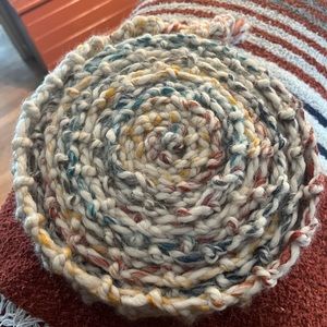 handmade knitted garland